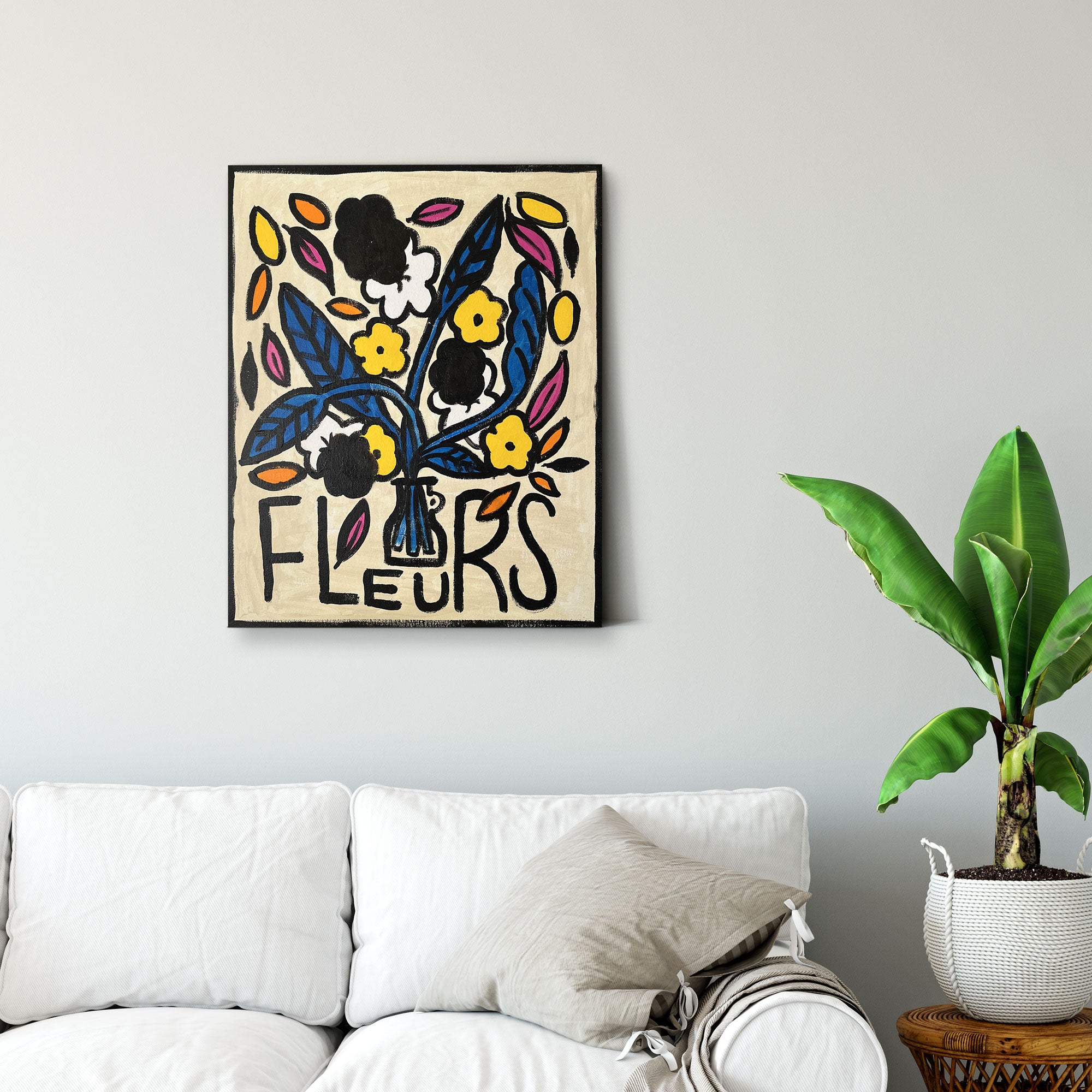 Fleurs Original Canvas Art